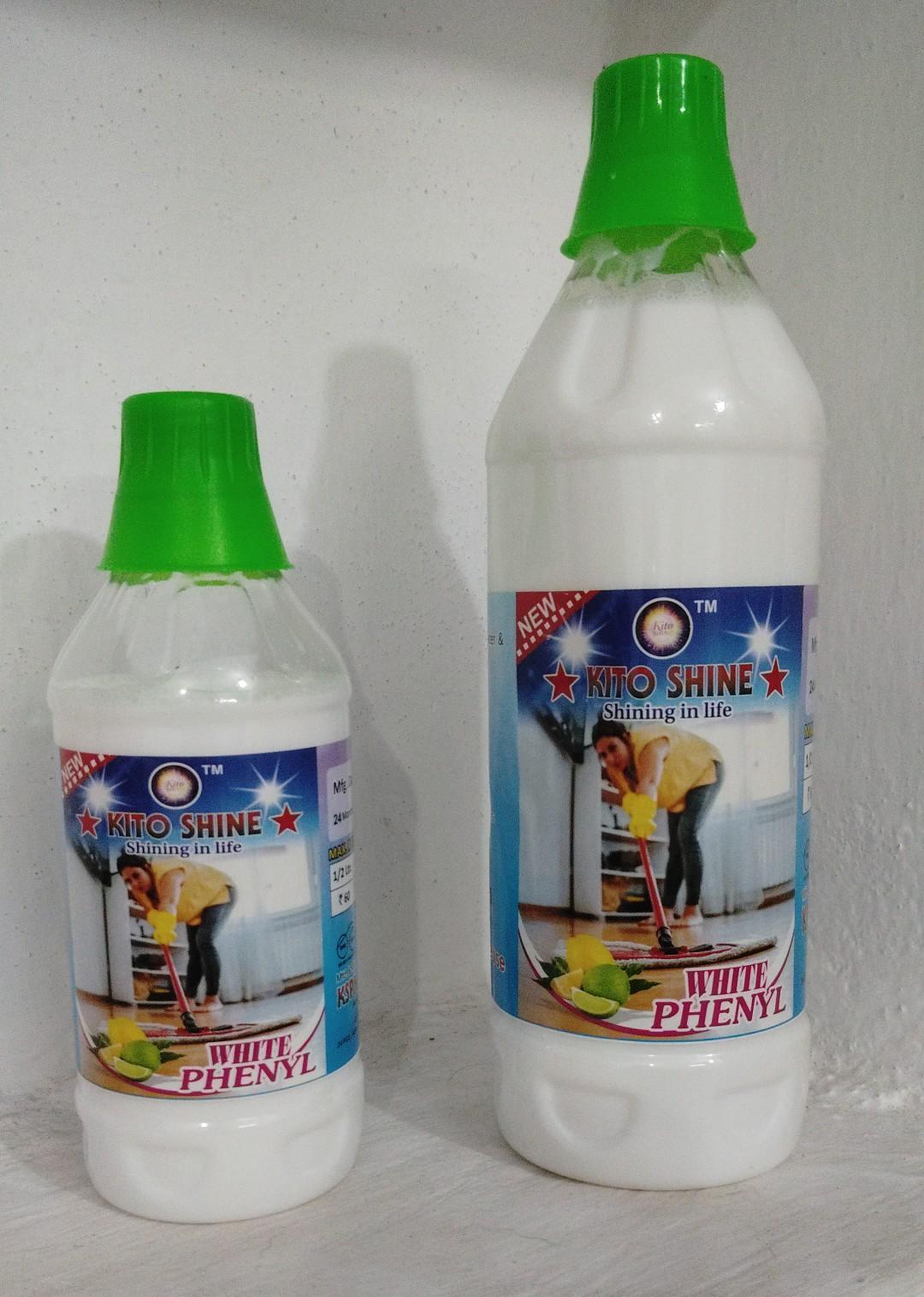 Kito Shine White Phenyl bottles
